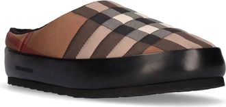 Burberry Low-Top Sneaker - Northaven Check Logo Slip-on Loafers - Gr. 42 (EU) - in Braun - für Damen
