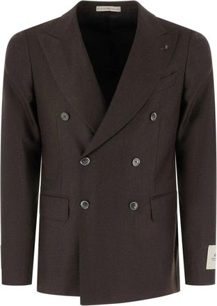 Corneliani Blazer sartoriale - - Jackets - Uomo - Marrone - L