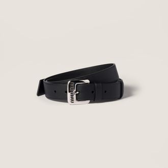 Miu Miu Nappa leather belt