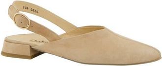 Paul Green Aladdin Slingback Point Toe Flat in Dakar Suede at Nordstrom, Size 7.5Us