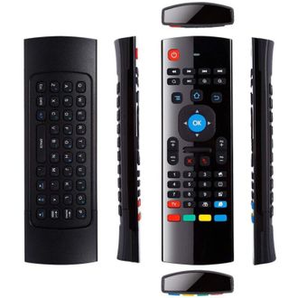 Trade Shop Trade Shop - Aire Mouse Control Remoto Mini Teclado Inal&aacute;mbrico 2.4 Tv Inteligente Gyroscopio Infrarrojo