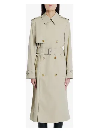 Miu Miu Sand Cotton Trench Coat from $3,668.00 - on Stylight