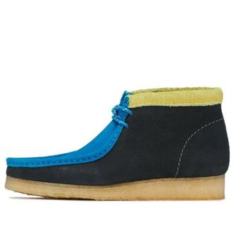 Clarks Wallabee Boots Ink Combi 26163073