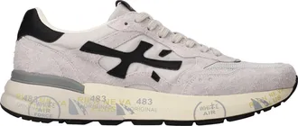 Premiata Layered Sneakers with Textured Sole and Cushioned Finish
