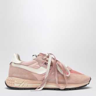 Autry Sneakers Reelwind Super Vintage in nylon e suede rosa