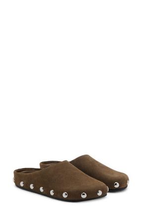 Mango Studded Mule in Sand at Nordstrom, Size 7.5Us