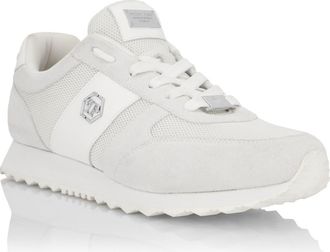 Philipp Plein Portofino Runner Hexagon Unisex in White at Nordstrom, Size 35