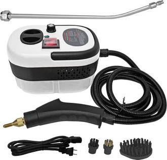 OEM Limpiador A Vapor Port&aacute;til De 2500 W: Limpiador A Vapor A Presi&oacute;n Con 3 Cabezales, 6 Ajustes De Vapor Y Dep&oacute;sito De Agua De 1000 Ml