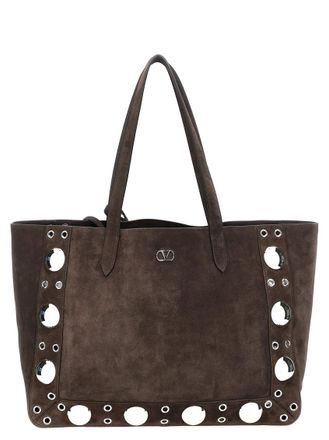Valentino Garavani Brown medium Nellcte tote bag