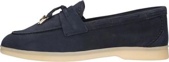 Notre-V Zalama-21 Loafer - Dames - Loafers - Blauw - 43 EU - Leer - Schoenen
