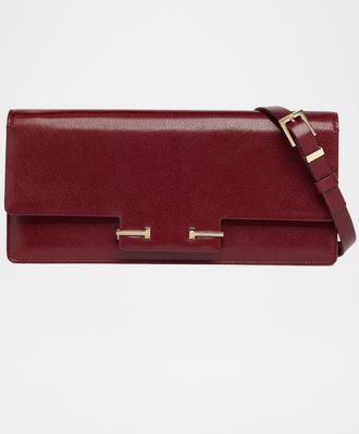 Tom Ford East-West Supple Grain Leather Shoulder Bag