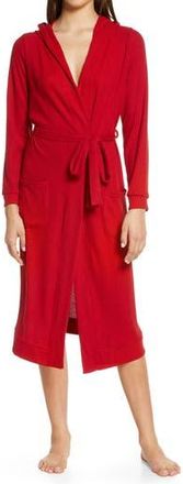 Honeydew Intimates Lounge Pro Hooded Robe in Teaberry at Nordstrom Rack, Size X-Small