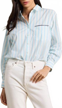 Trovata Gracie Shirt In Isla Stripe