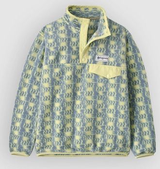 Patagonia Lw Synch Snap Kids Sweater blauw