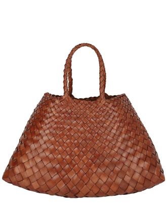 Dragon Diffusion Small Santa Croce Leather Shoulder Bag