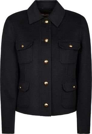 Max Mara Button-up Pocket-detail Jacket