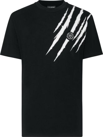 Plein Sport T-Shirt Ronde Hals Scratch