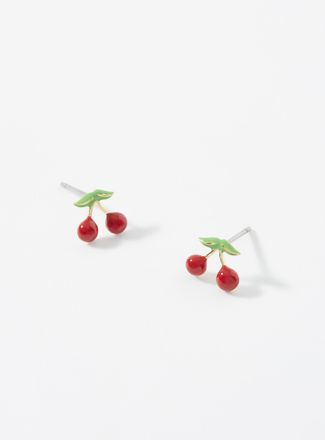 Simons Womens Sweet cherry earrings