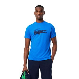 Lacoste Heren Daniil Medvedev T-Shirt (Blauw)
