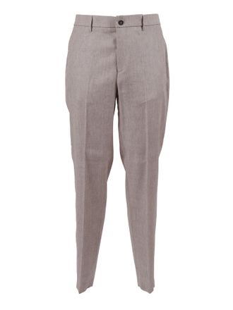 PESERICO Tailored Straight Leg Straight-Leg Pants