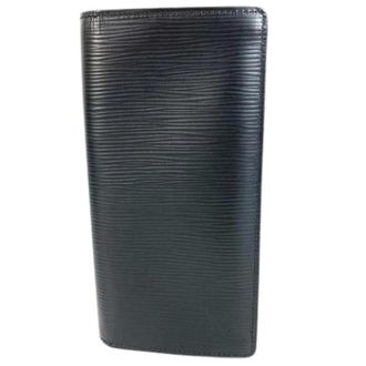 Louis Vuitton Pre-owned Wallets, unisex, Black, Size: ONE SIZE Pre-owned Long Wallet (bi-fold)