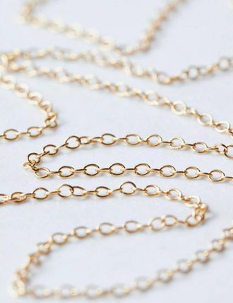 Envie de Fraise Vergoldete Halskette ENVIE DE FRAISE x UN DE CES QUATRE, exklusives Design gold