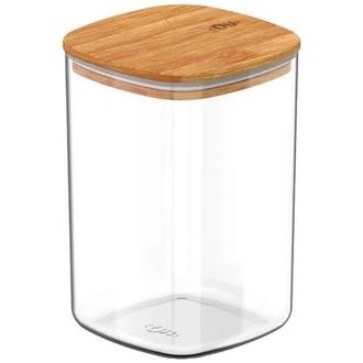 Ou Clear Stackable Airtight Food Storage Container with Wood Lid at Nordstrom