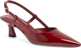 Stuart Weitzman Vinnie 50 Slingback Pump in Rosewood at Nordstrom, Size 5.5