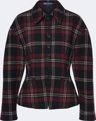 Polo Ralph Lauren Plaid wool-blend tweed jacket