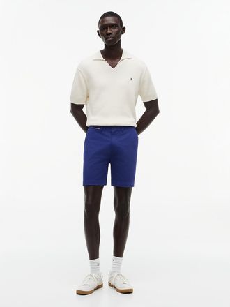 Tommy Hilfiger Mens Regular Fit 7 Comfort Waist Tommy Short - Pilot Blue - 29