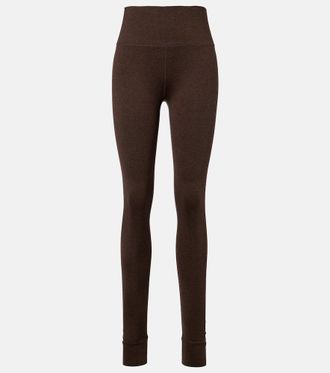 Varley Always Warm jersey stirrup leggings