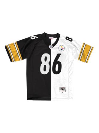 Mitchell & Ness Split Home and Away Jersey NFL Pittsburgh Steelers 05 Hines Ward T-shirt - Zwart