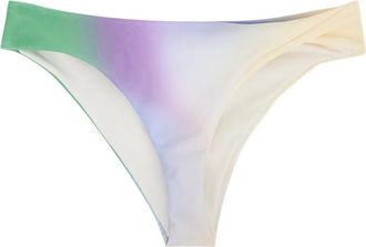 Baobab Slip bikini con fantasia tie-dye - Bianco