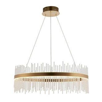 Netlighting TRAPANI Dimmable Stylish Indoor Decorative LED Pendant Ceiling Light in Gold