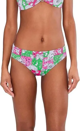 Lilly Pulitzer Betie Bikini Bottom Women Multicolor Lil Chicken Check GBO3881