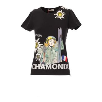 Braccialini T-shirt Chamonix - - Tops - Donna - Nero - ONE SIZE