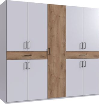 Wimex Drehtürenschrank »Tibet Kleiderschrank mit sehr viel Stauraum, grosse Farbauswahl« mit jeweils 2 Schubladen auf bequemer Zugriffshöhe, in 3 Breiten