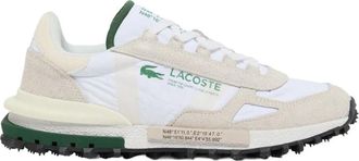 Lacoste Elite Active 1262 Sneakers - Heren - Sneakers - Wit - 43 EU - Nylon - Schoenen