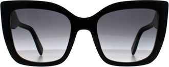 Marc Jacobs Square Womens Black Grey Gradient 811/S - One Size