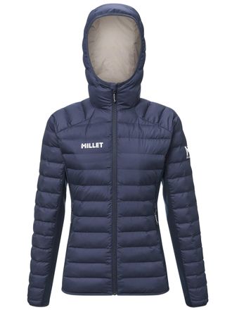 Millet Blue Fitz Roy Warm Quilted Fitted Hoodie