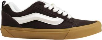 Vans Suede Leren Herenschoenen Herfst/Winter Collectie - Heren - Sneakers - Bruin - 43 EU - Leer - Schoenen