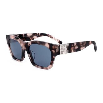 Givenchy GV40072F55V Tortoiseshell Square Full Rim Sunglasses - Brown