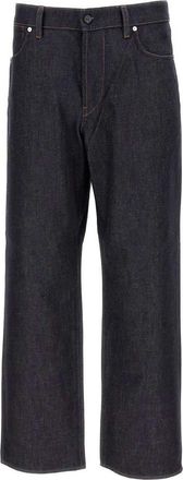 Stone Island Loose Blue Raw Jeans Trousers