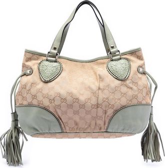 Gucci Pre-owned Gucci Small GG Canvas Tribeca Tote WQ3SQ6YW43D0OMCB