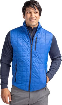 Cutter & Buck Rainier PrimaLoft Mens Eco Insulated Full Zip Puffer Vest