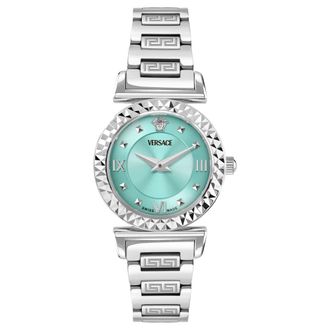 Versace Horloge - Dames - Horloges - Grijs - ONE Size - Accessoires