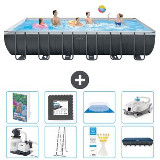Intex Piscina Ultra Xtr Rectangular - 732x366x132 Cm - 9-piezas S610