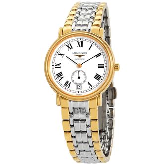 Longines Presence Automatic White Dial Mens Watch L4.804.2.11.7