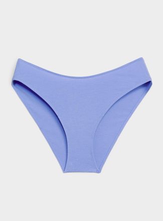 Miiyu Womens Low-rise stretch bikini panty Organic cotton