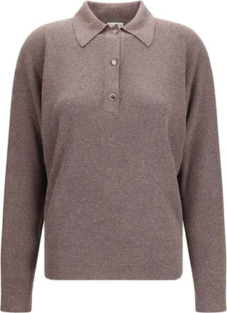 Calvin Klein Brown Silk Womens Sweatshirt